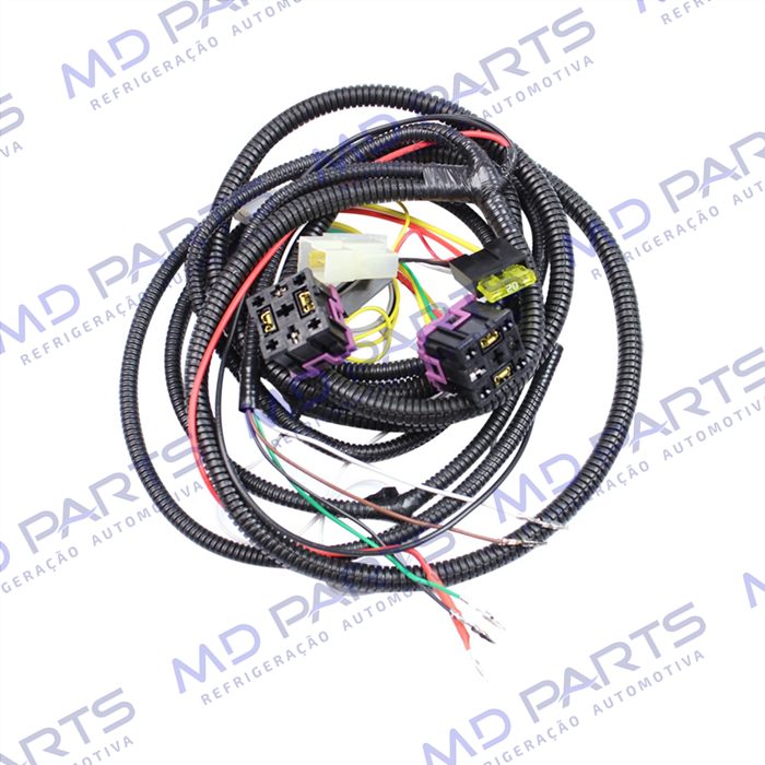 Chicote do Ar Condicionado Ford Fiesta 1.0 / 1.6 Flex com Eletro Auxiliar