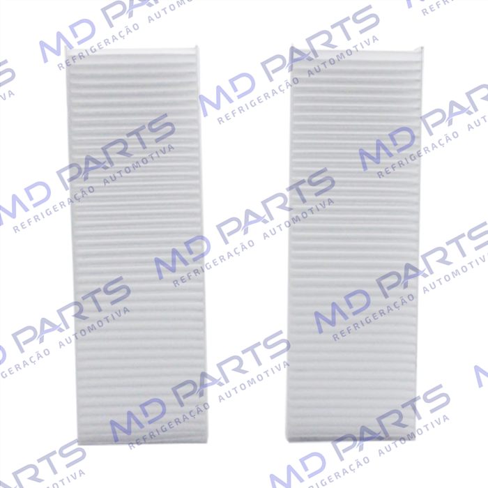 Filtro de Cabine Citroën C4 Grand Picasso 2009>/ DS5 1.6 2012>/ Jumpy Furgão 2017>/ Jumpy Turbo Furgão 2022>/ Fiat Scudo 2022>/ Peugeot 208 Argentino 2021>/ 3008 2009 Até 2016/ 5008 2018>/ Expert 2017>/ Partner 2010> OEM: 6447XG Com 2 Pçs