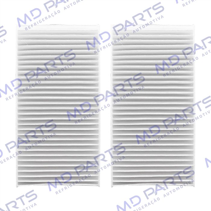 Filtro de Cabine Kia Cerato Flex 122CV 2014> / Jeep Cherokee 3.7 V6 205CV 2009 Até 2012 / Dodge Nitro 4x4 Com 2 Pçs OEM: 68033193AA