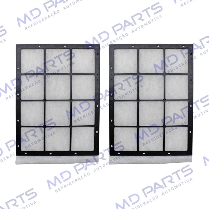 Filtro de Cabine Fiat Palio Julho de 1998> Com 2 Pçs