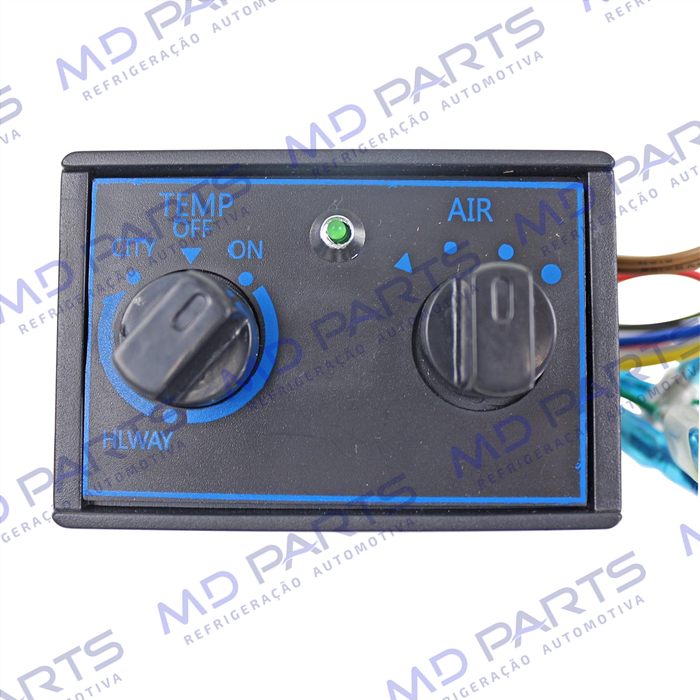 Painel de Controle do Ar Condicionado da Caixa Evaporadora Universal RC.740.014 - 12 Volts
