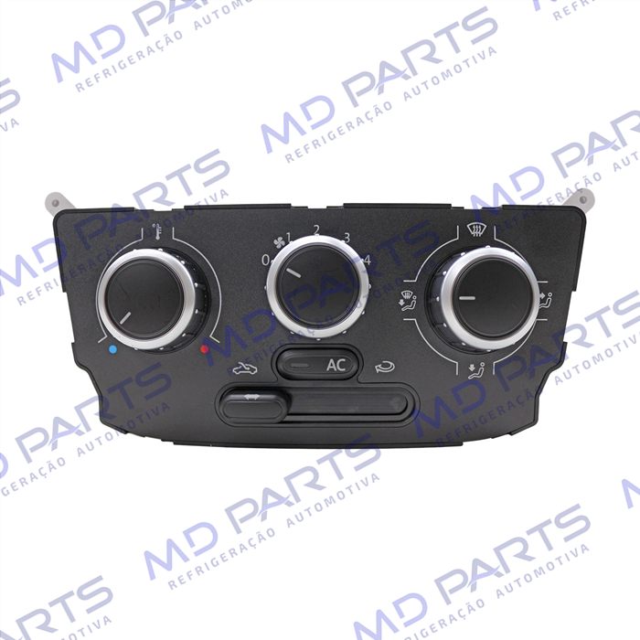 Painel Modelo Original de Controle do Ar Condicionado Volkswagen Gol G5 / Voyage - 12 Volts