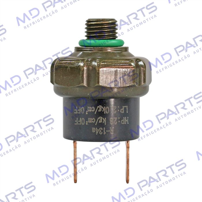 Pressostato Universal de Alta e Baixa Máquina Trator Valtra HP: 28 kgf/cm² / LP: 2 kgf/cm² R134a OEM: 32844300