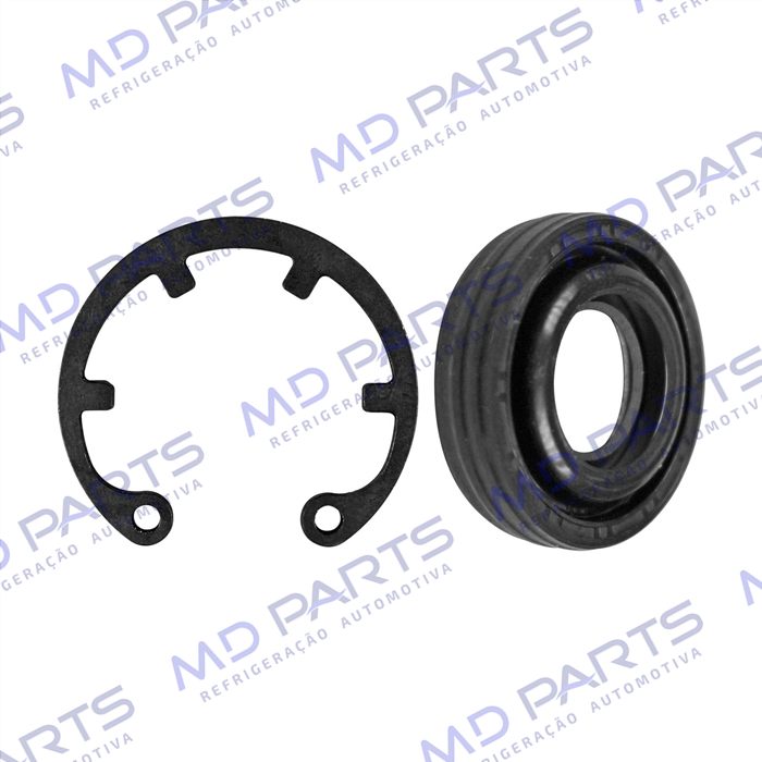 Selo do Compressor BWW Série 1 e 2 / Chevrolet Cruze / Hyundai HB20 / Calsonic RC.600.225 / Delphi CVC / Mini Lip Seal R134a