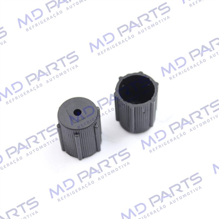 Tampa Plástica De Baixa da Válvula de Serviço R134a 10mm Pacote Com 10 Pçs