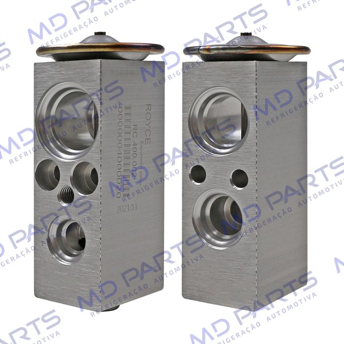 Válvula Expansão Block 1,5t O'ring Peugeot 405/406 / BMW/ MB/ Renault 19/Clio / Xsara Picasso/ Vectra >1996/ Corsa 2003>/ Golf 1995>/ Escort 1993 Até 2003/ Zafira/ Montana/ Scania 2008> Qualidade BB