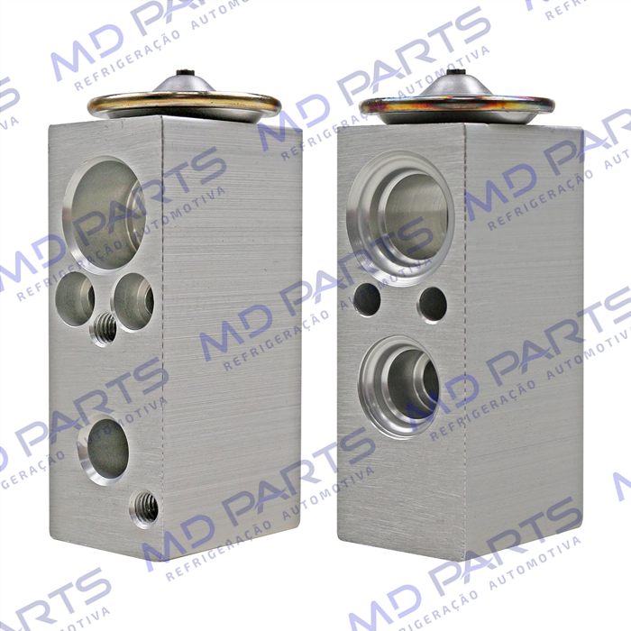 Válvula de Expansão Renault Master/ Fluence/ Sandero/Logan 2013> Fiat Uno 2010/ Palio 2012> Cronos/ Argo 2013> Jeep Renegade 2013> Máquina Case Patriot 250 a 350/ Farmal 110A a 130A/ New Holland T4 / T5