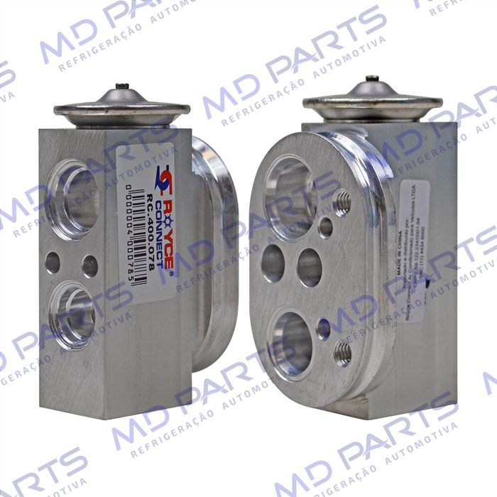 Válvula de Expansão BMW 116/118/120/130/316/320/325/328/330 2009> Fluxo Paralelo OEM: 64119289832