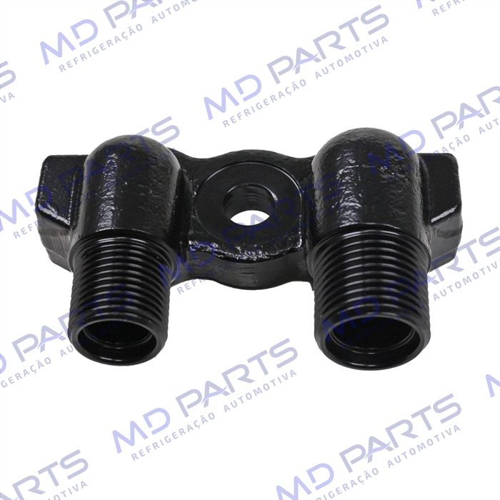 Conector Adaptador Vertical Compressor 7H15 3/4 ``x7/8`` - Aço