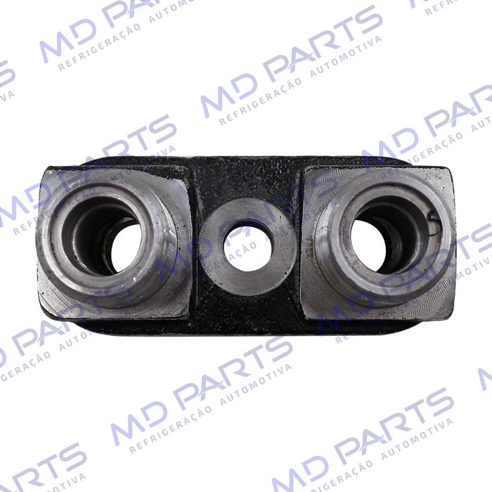 Conector Adaptador Horizontal Compressor 7H15 1``x1`` - Aço