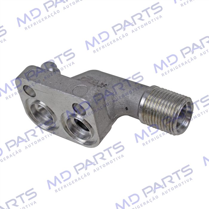 Válvula de Sucção do Compressor Denso 10P15 RC.600.190 CNH / New Holland - Alumínio