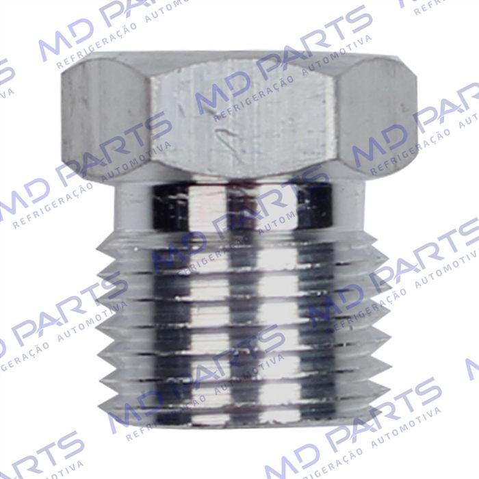 Niple De Aluminio Para Conexão 6mm O´ring Rosca 5/8