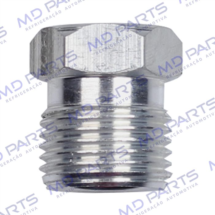 Niple De Aluminio Para Conexão 8mm O´ring Rosca 3/4