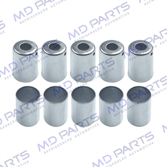 Caneca Clip 06mm 5/16 Polegadas Aço Recozido Dureza 01 Pacote Com 10 Pçs