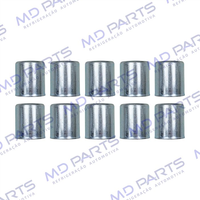 Caneca Clip 12mm 5/8 Polegadas Aço Recozido Dureza 01 Pacote Com 10 Pçs