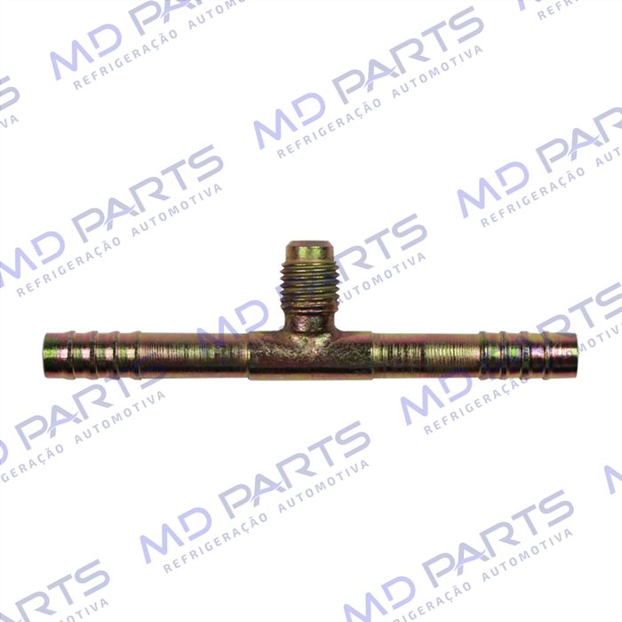 Emenda 06mm Aço c/ Válvula de Serviço R12 s/ Clip