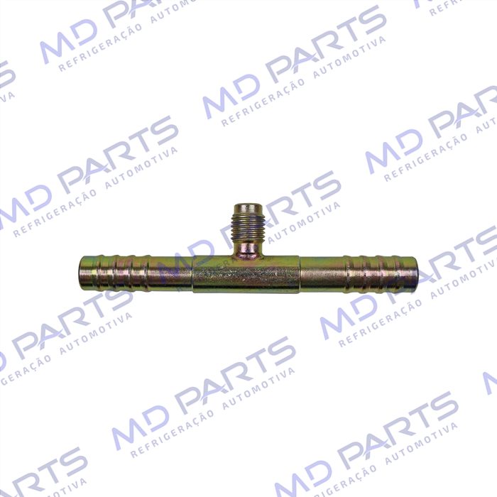 Emenda 08mm Aço c/Válvula de Serviço R12 s/Clip
