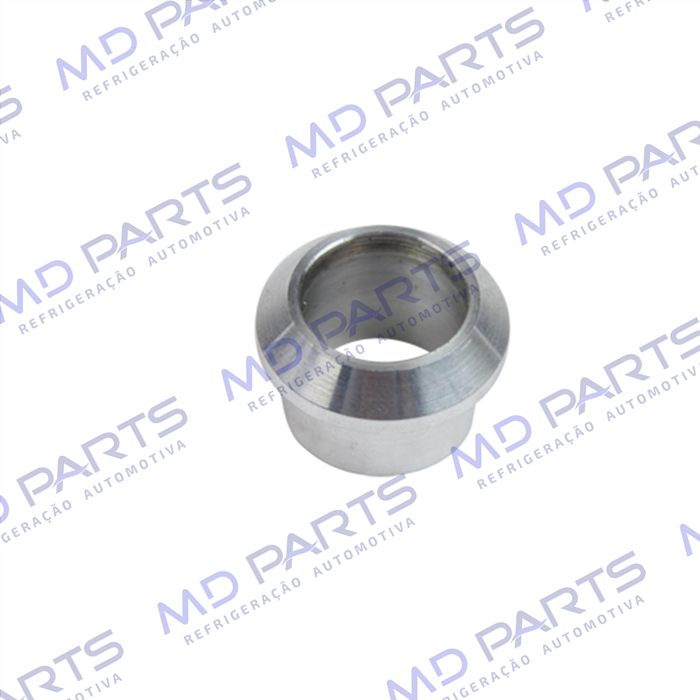 Adaptador Anilha Alumínio 12mm O'ring para Flare - Pacote Com 10 Pçs