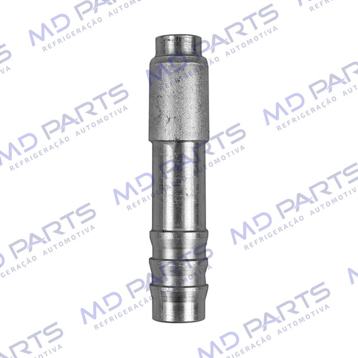 Conexão Salva Vida 08mm Aluminio Encaixe Externo Pacote 10 Pçs