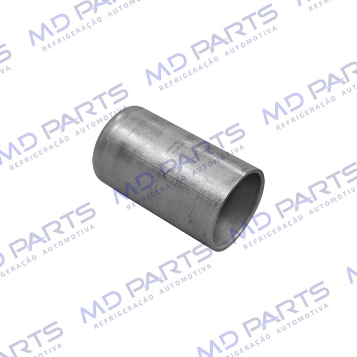 Caneca Clip 08mm 13/32 Polegadas Aluminio para Mangueiras com Parede de 3mm Pacote Com 10 Pçs