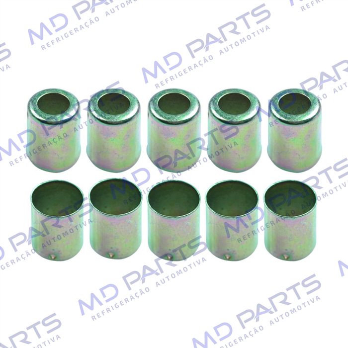 Caneca Clip 10mm 1/2 Polegada Aço Recozido Dureza 02 Pacote Com 10 Pçs