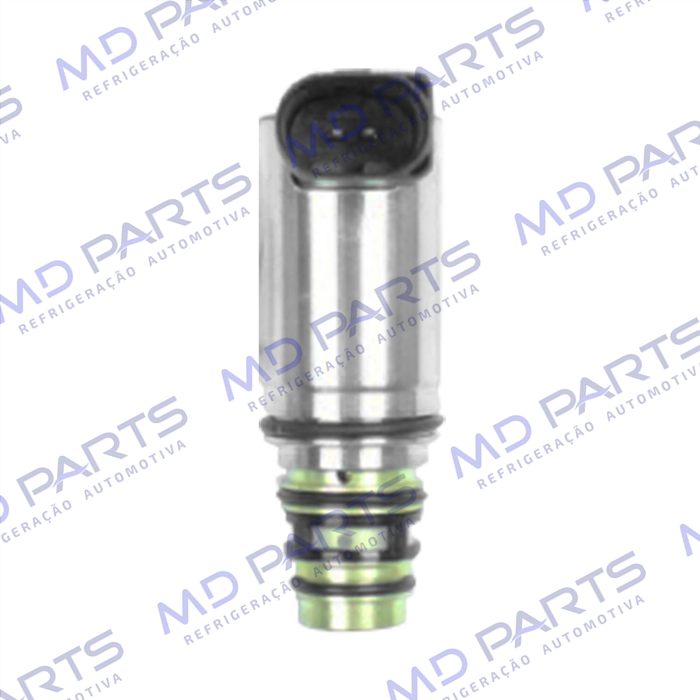 Válvula Torre Eletrônica de Controle Sanden Volkswagen Jetta 2.5 2006 Até 2010/ Audi A4/ A6/ Q5/ Seat/ Tiguan/ Touran 7.2cm