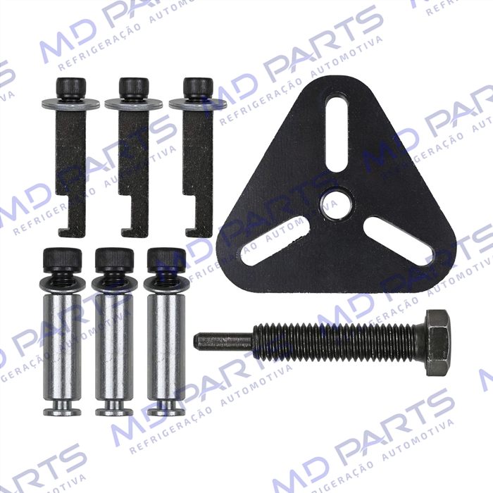 Sacador de Embreagem do Compressor CVC/Mahle Volkswagen UP/ Fox/ Fiat Argo/ Cronos/ Mobi/ Uno