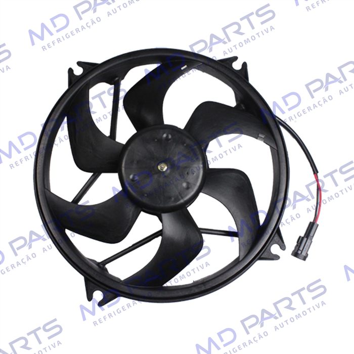 Eletroventilador do Radiador e Condensador Citroën C4 Pallas / Hatch 1.6 Todos - 12 Volts OEM: 1253K2