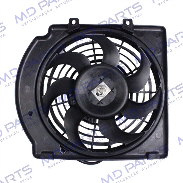 Eletroventilador do Condensador Chevrolet Corsa/ Celta Zexel 1999 Até 2002/ Corsa Milenium >2009 - 12 Volts OEM: 93286686