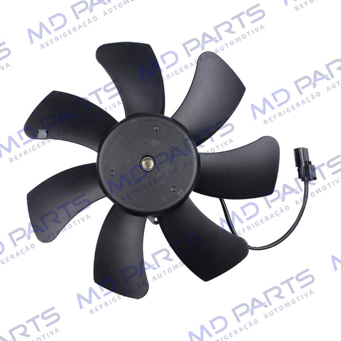 Eletroventilador do Condensador Honda City / Fit 2009> - 12 Volts OEM: 38616RB0003/ 38611RRAA01