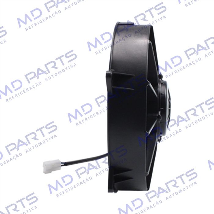 Eletroventilador Universal Unipoint Aspirante 11 Polegadas para 10.000hrs - 12 Volts