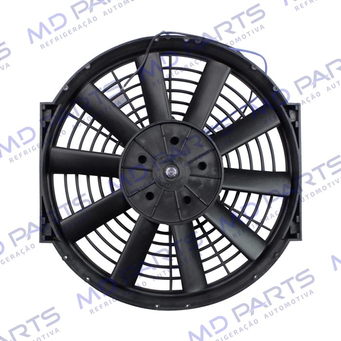 Eletroventilador Universal Unipoint Soprante 10 Polegadas Pás Reta - 12 Volts