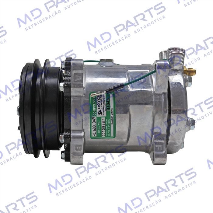 Compressor Modelo 5H14 Universal 8 Orelhas - 24 Volts Polia Canal 1A 128mm R134a