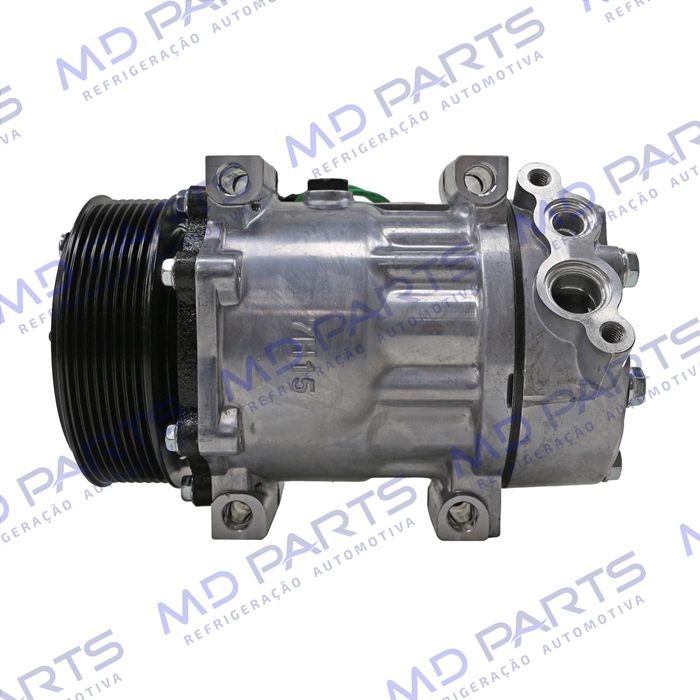 Compressor Modelo BB7H15BB 7980 Caminhão Scania >2007 - 24 Volts 8pk 119mm OEM: 1412263