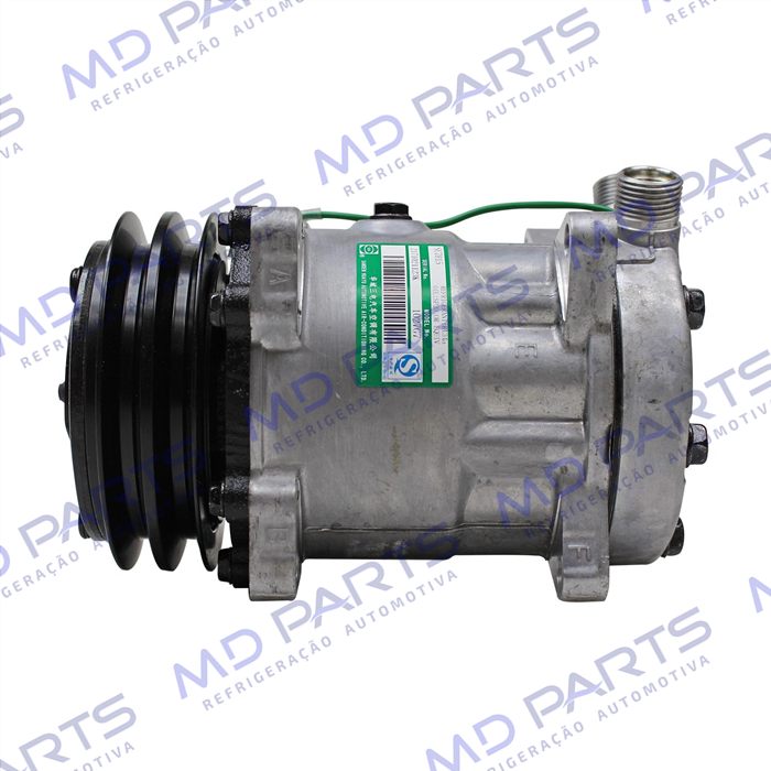 Compressor SANDEN Original 4741 AA7H15AA 8 Orelhas 200cc - 24 Volts Polia 2A 125mm