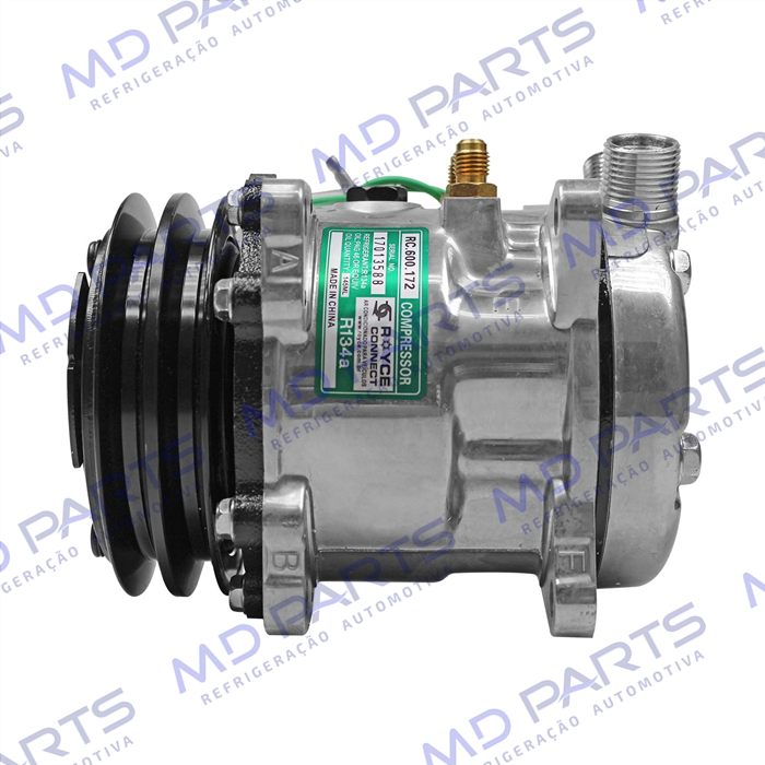 Compressor Modelo SE505 5H09 8 Orelhas - 24 Volts Polia 2A 125mm R134a