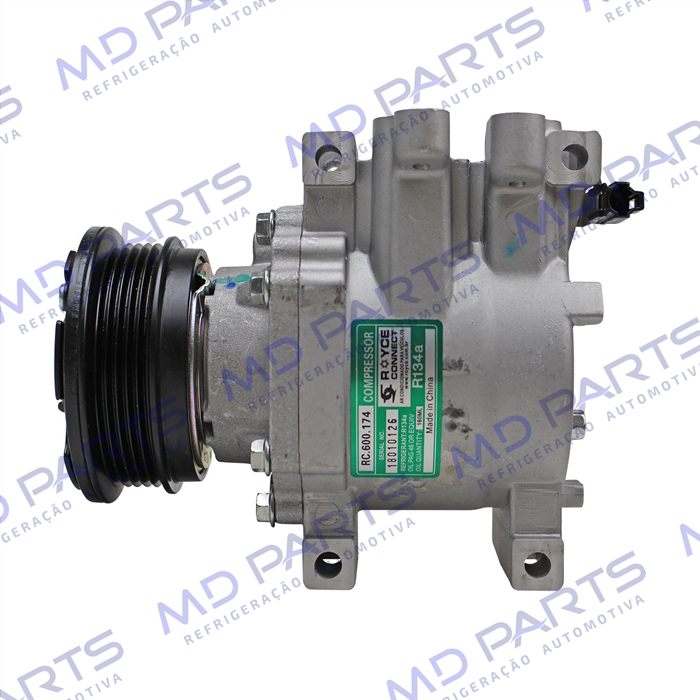 Compressor Jac J3 - 12 Volts Polia 5pk 90mm