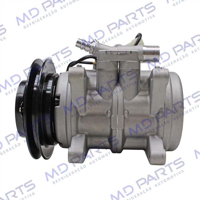 Compressor 10PA15 Modelo 6P148 Universal 8 Orelhas Trator Valtra - 12 Volts Polia Canal 1A 142mm OEM: 82292901