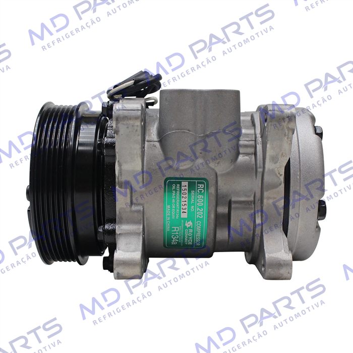 Compressor Modelo 6P148/ 5H14 Universal - 12 Volts Polia 6pk 125mm