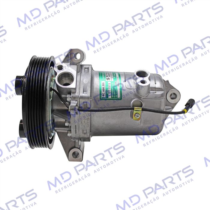 Compressor Modelo Calsonic Chevrolet S10 2.8 Diesel 2012> - 12 Volts Polia 6pk 134mm OEM: 52061675/ 52140259/ 52069459