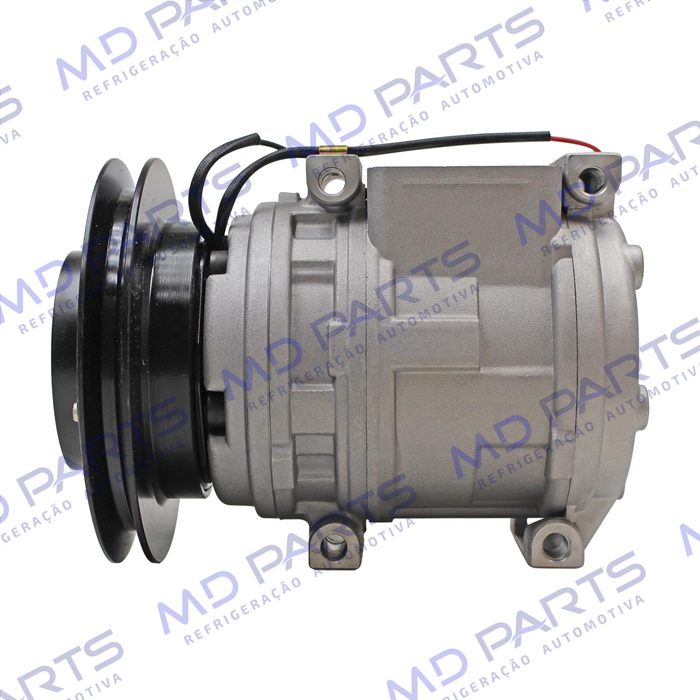 Compressor 10PA15 Máquina Komatsu WA1200/ WD500/ PC400 - 24 Volts Polia Canal 1B 150mm OEM: ND447201741/ 42C0711210