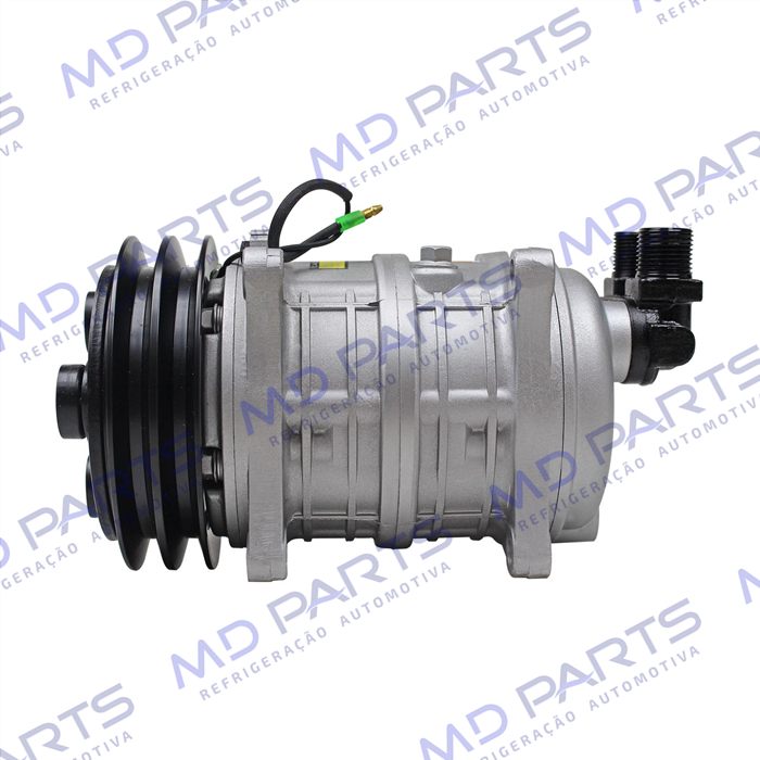 Compressor Modelo TM16HS 163cm³ 8 Orelhas Saida Para Cima - 12 Volts Polia 2A 135mm R134a