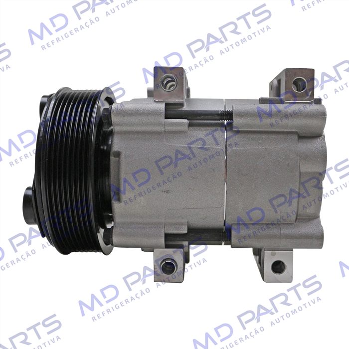 Compressor Ford FS10 / FX15 F4000 / F350 - 12 Volts Polia 8pk 127mm R134a