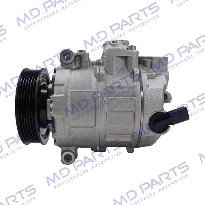 Compressor Modelo Denso 7SEU17C-ND1 Volkswagen Amarok Diesel - 12 Volts Polia 6pk 110mm OEM: 4471901350