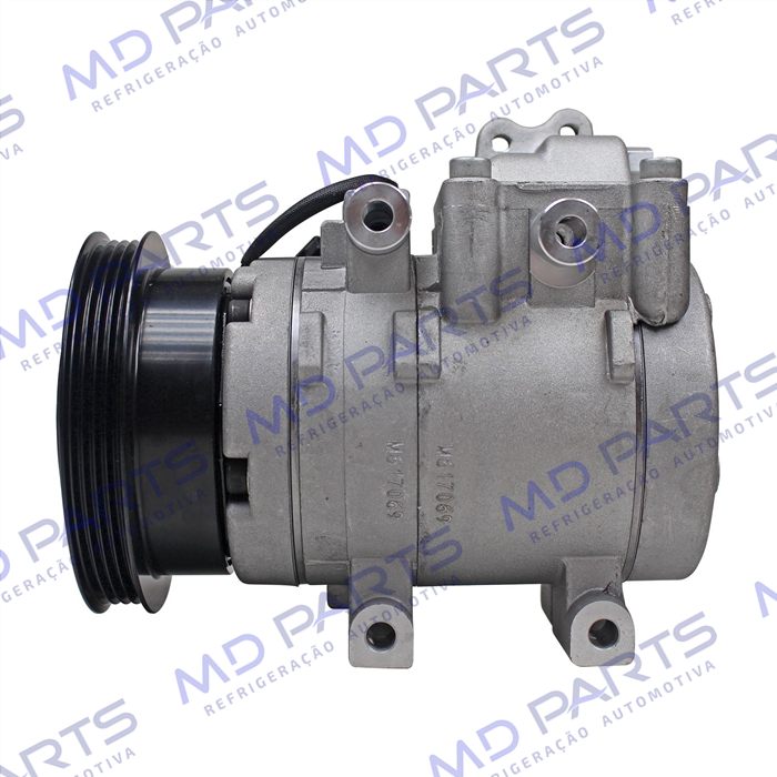 Compressor Modelo Halla HS15 Hyundai Tucson 2.0 - 12 Volts Polia 4pk 124mm