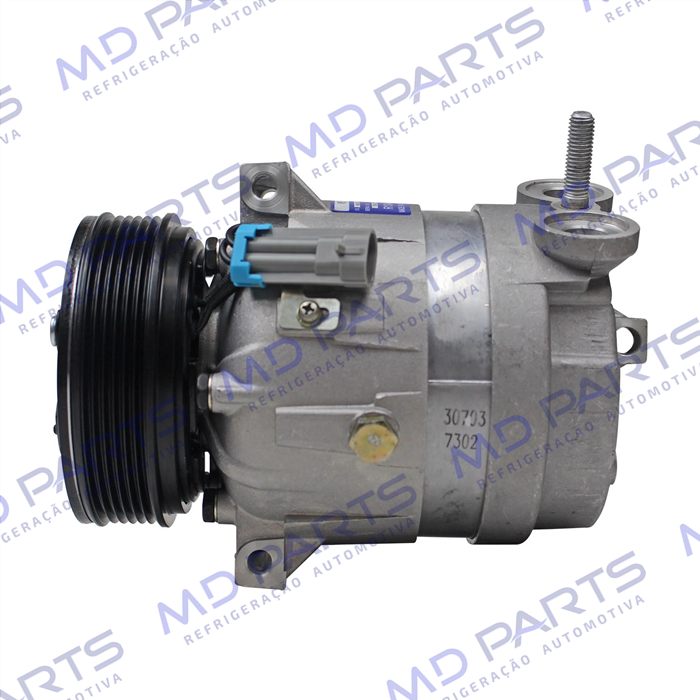 Compressor Harrison V5 Chevrolet Vectra 1997 Até 2002 R134a - 12 Volts Polia 6pk 120mm OEM: 1135324