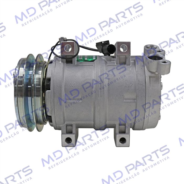 Compressor Zexel Pajero Dakar/ Mitsubishi L200 Triton Diesel 2006> - 12 Volts Polia Canal 1A 125mm OEM: MN123925