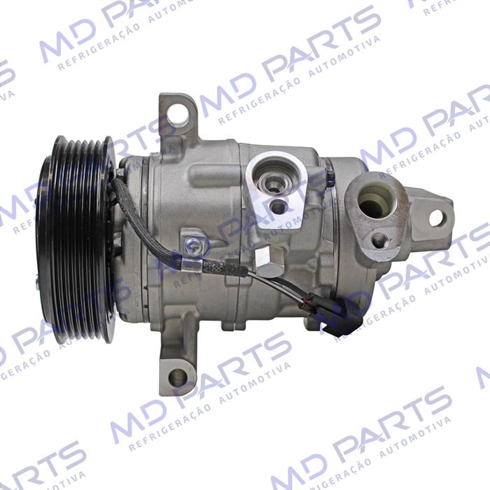 Compressor Ford Ka Motor 1.0 2014 Modelo 2015 > - 12 Volts Polia 6pk 110mm OEM: E3B119D629BA