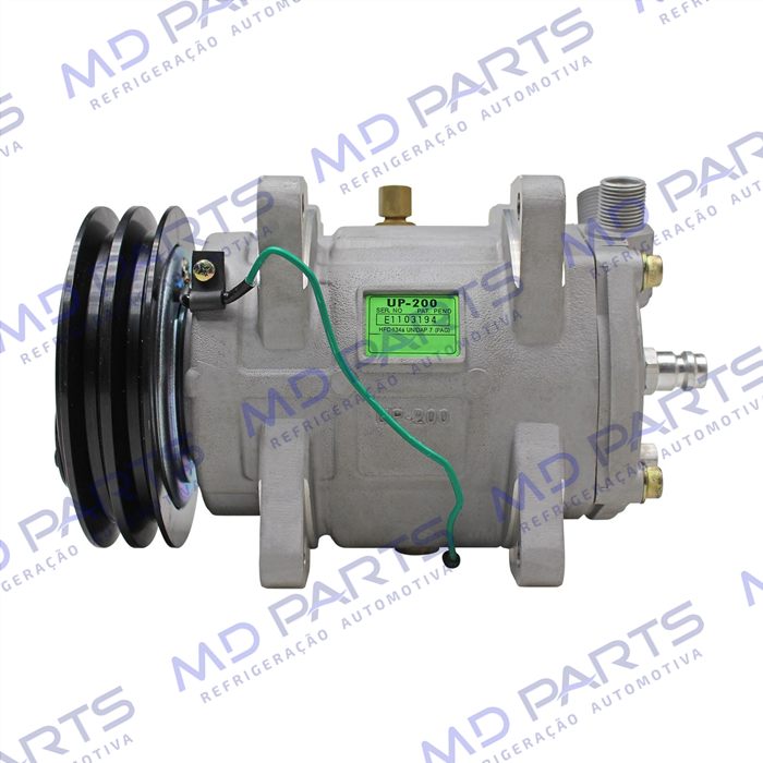 Compressor Unicla 8 Orelhas UX-200 Agrale Volare - 24 Volts Polia Canal 2A 145mm