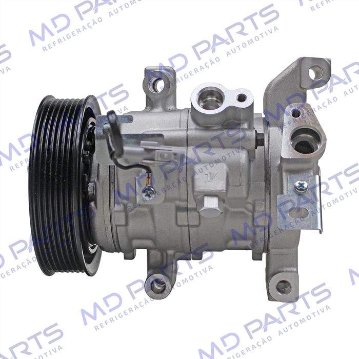 Compressor 10SRE11C Toyota Hilux 2.8 2016> - 12 Volts Polia 7pk 125mm OEM: BC447160-9060